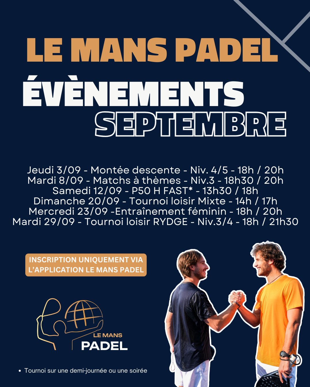 EVENEMENTS SEPTEMBRE